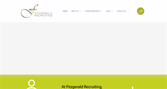 Desktop Screenshot of fitzgeraldrecruiting.com